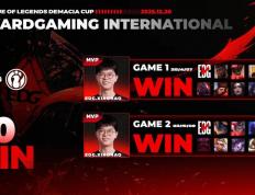 赛后战报丨2025德玛西(xī)亚杯EDG 2:0 IG