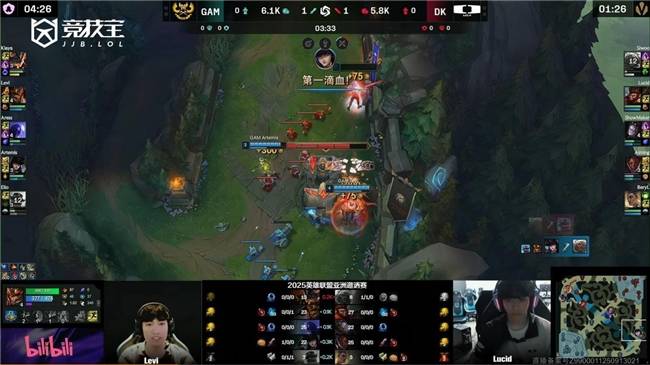 LOL-亚洲邀请赛：DK擊(jī)败GAM