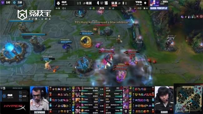 LOL-S15瑞士(shì)轮:TES轻取G2 !