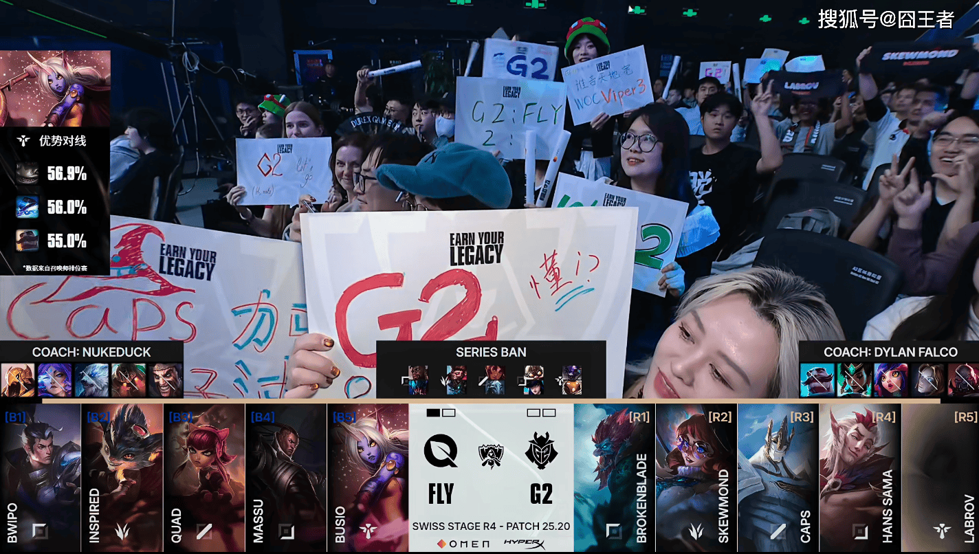 S15全球总决赛：棋差一(yī)招，功亏一(yī)篑！G2三局战胜FLY，晋级淘(táo)汰(tài)赛