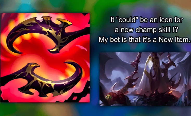 戰(zhàn)力跟剑魔五(wǔ)五(wǔ)开？LOL新英雄曝(pù)光，定位疑似为辅助